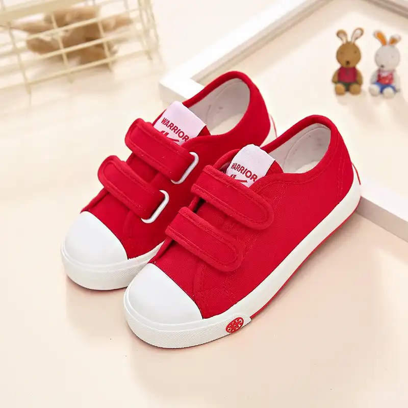 Fashion Red Children Canvas Shoe